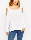 WealFeel Shrug It Off Off-the-Shoulder Sweater - WealFeel